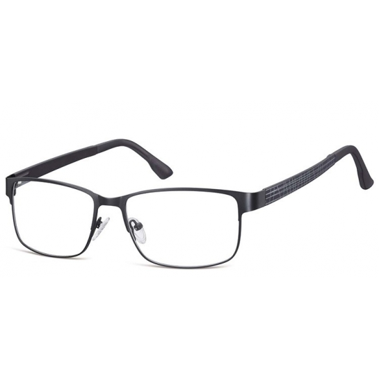 Elastyczne oprawki okularowe zerówki Sunoptic 610B czarne
